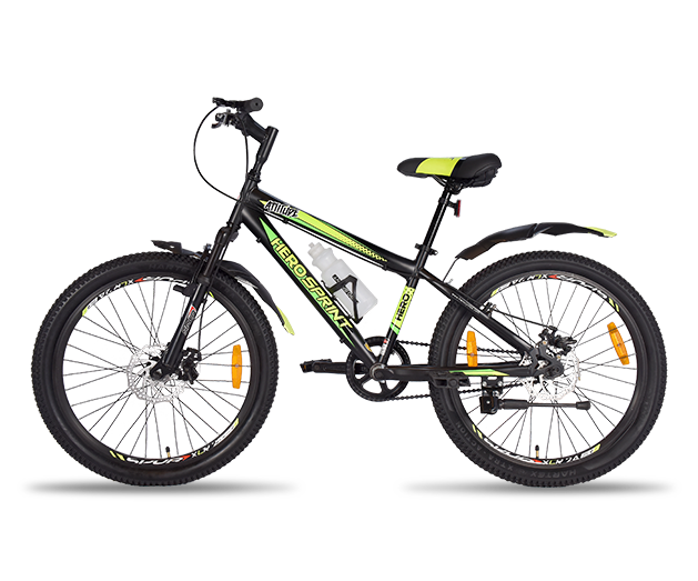 Simple cycle with shop disc brake