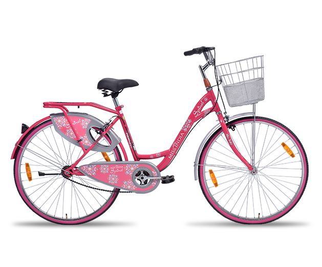 Buy Hero Miss India Spinel 26T Pink Silver Women Cycle Hero Cycles