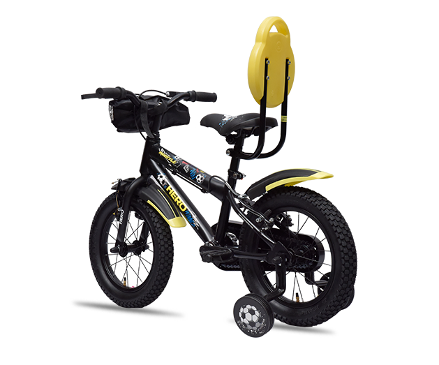 Buy Hero Cycles Whistle 14T Black Yellow Kids Cycle Hero Cycles