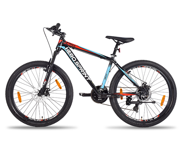 Buy Hero Cycles Sprint Trot 26T Blue Red MTB Cycle Hero Cycles
