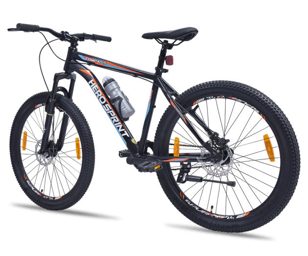 Buy Hero Cycles Sprint Compass 27.5T Black Blue MTB Cycle Hero