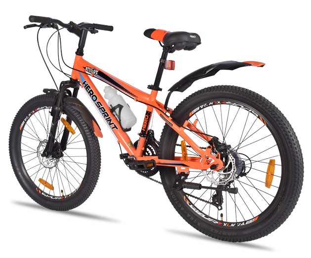 Hero sprint shop orange cycle