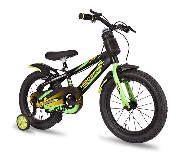 Buy Hero Shotgun 20T SS VB RS Black Green Kids Cycle Hero Cycles