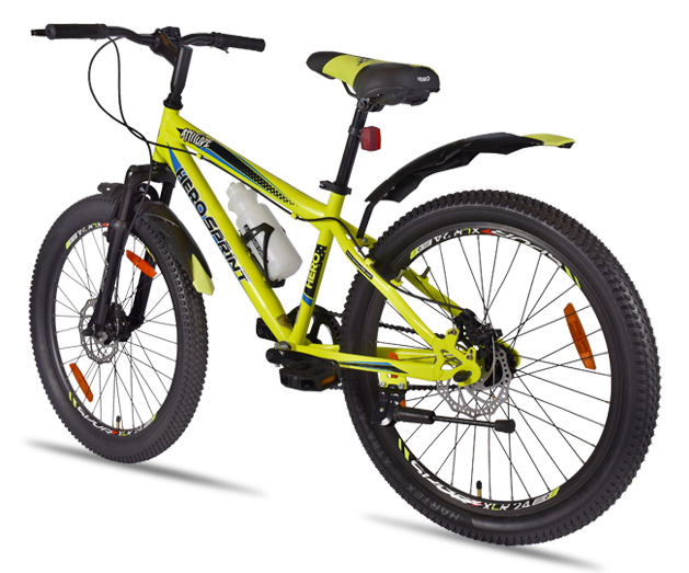 Hero cycle with gear and deals disk brake