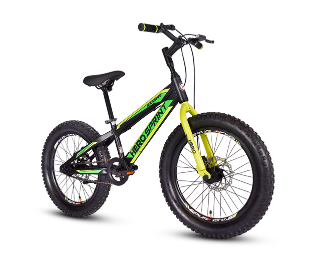 Buy Hero Cycles Massive 20T SS DD FS Black Kids Cycle Hero Cycles