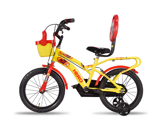 Buy Hero Cycles Blaze 16T Yellow Red Kids Cycle Hero Cycles