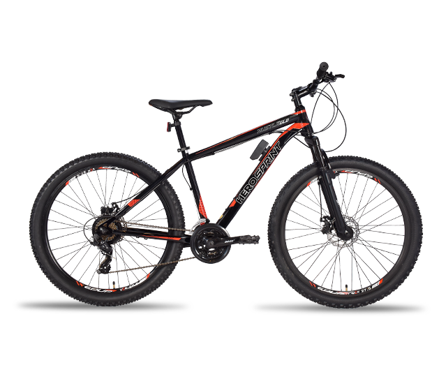 Buy Hero Sprint Hustle GLO Black MTB Cycle Hero Cycles