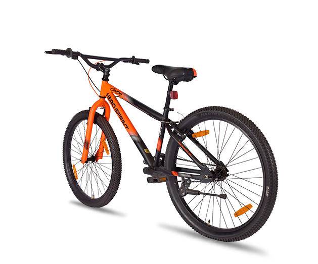 Buy Hero Sprint Cowboy 26T Black Orange MTB Cycle Hero Cycles
