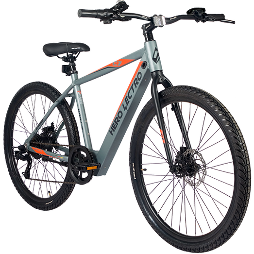 Hero electric cycle with gear outlet