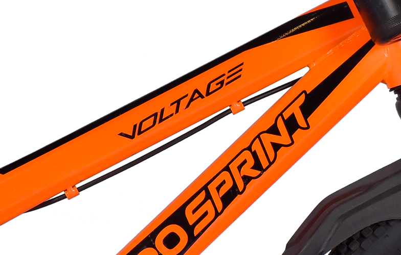 Hero sprint Voltage orange Frameset