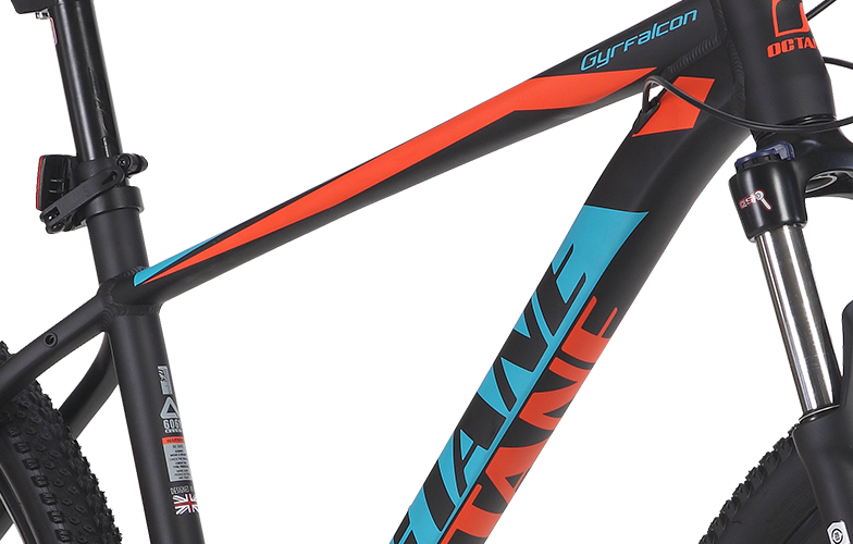 Hero sprint Octane black blue Frameset