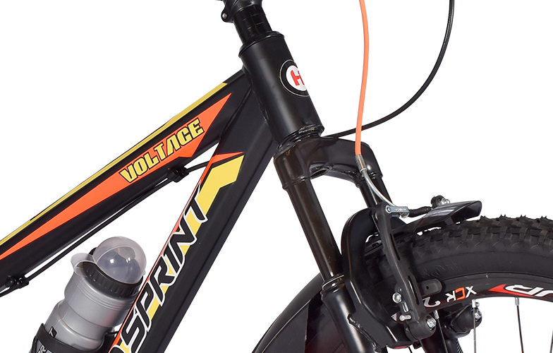 Hero sprint Voltage - Black orange Wheelset