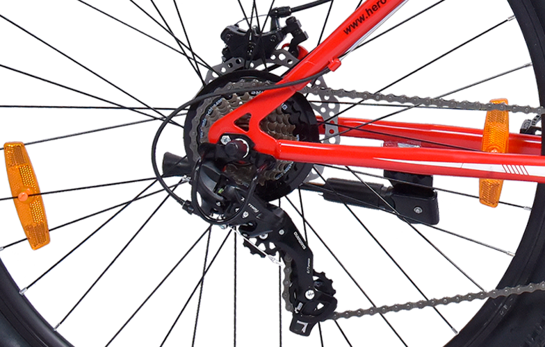 Hero Sprint Hustle Red Brakeset