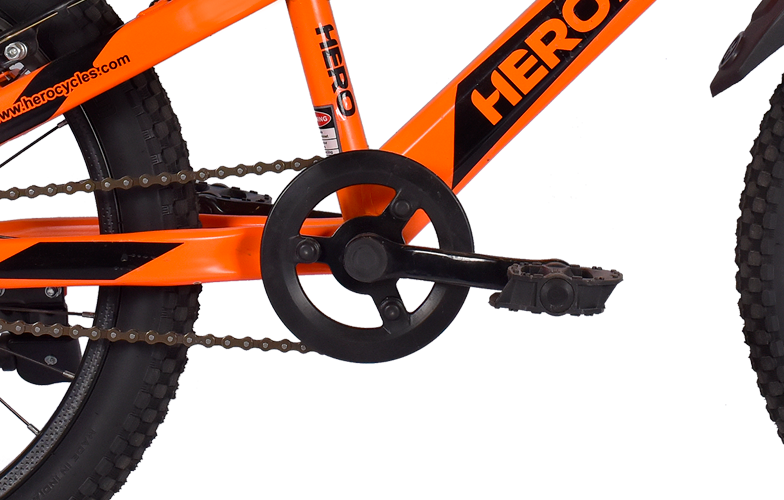 Hero sprint Voltage orange Drivetrain