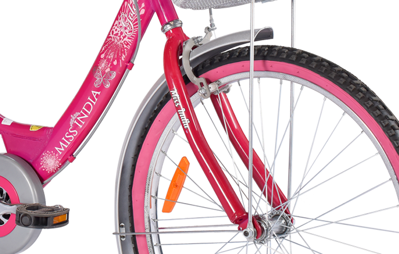 miss india cycle pink