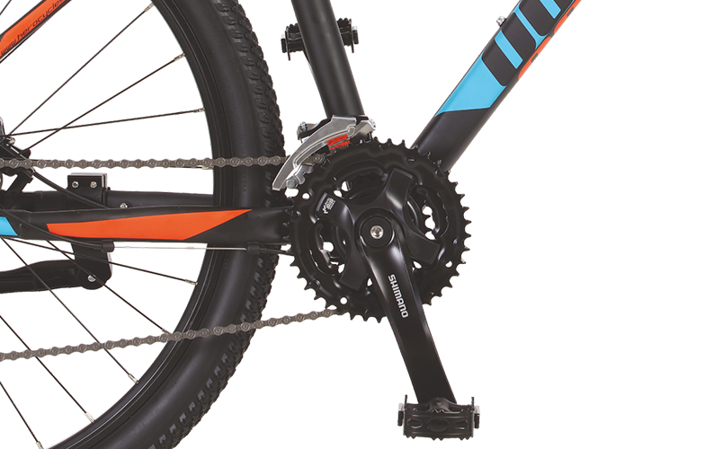 Hero sprint Octane black blue Drivetrain